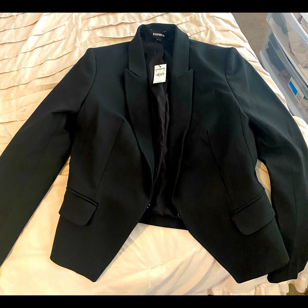 Women’s black blazer